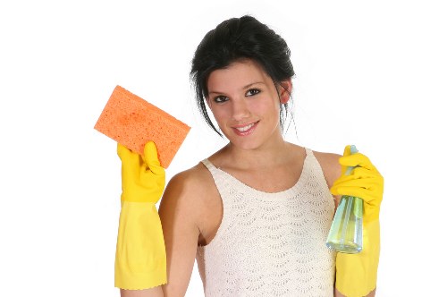 Deep cleaning and staging a short-term rental bedroom