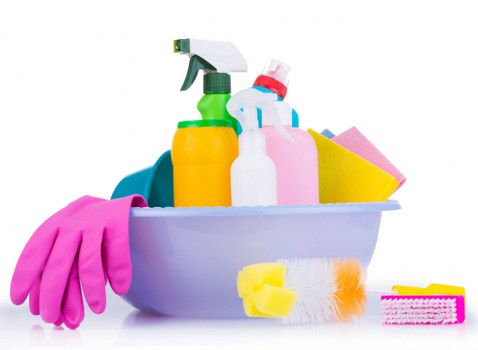 Cleaning hidden areas and corners during deep cleaning
